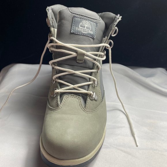 Timberland 6 Inch Field Boot Junior 'Light Grey', US size 6.5 - Picture 13 of 16